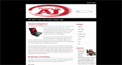 Desktop Screenshot of designsbyaj.com